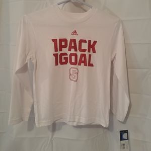 Adidas NC State kids shirts